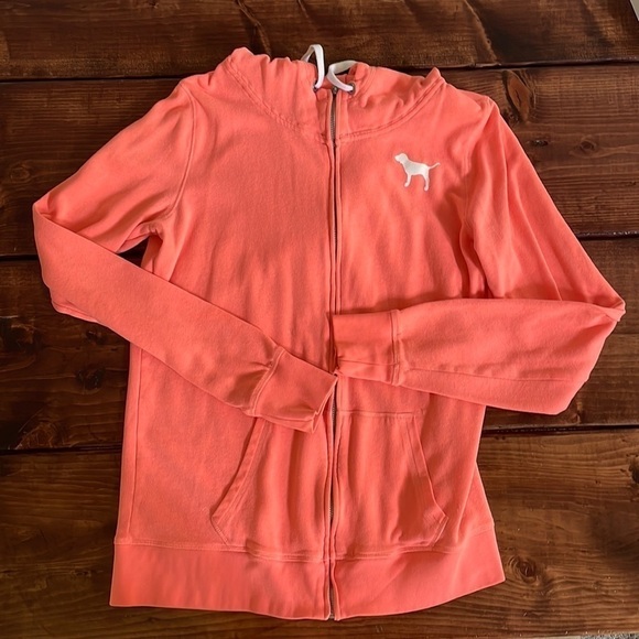 PINK zip up hoodie - Picture 1 of 2